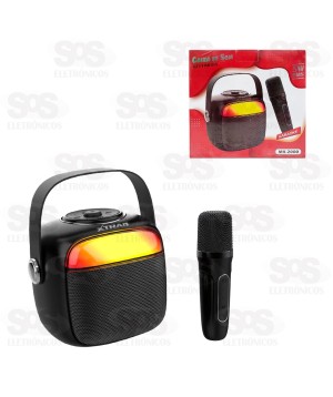 Caixa De Som 5W Com Microfone Modificador De Voz Xtrad MK-2000
