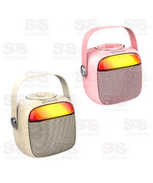 Caixa De Som 5W Com Microfone Modificador De Voz Xtrad MK-2000
