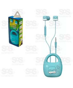 Fone De Ouvido Colorido Com Fio Icarer Family Xtrad LC-897