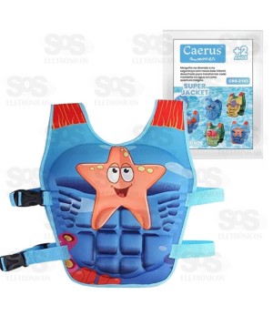 Colete Salva Vidas Super Jacket Caerus CRS-2183