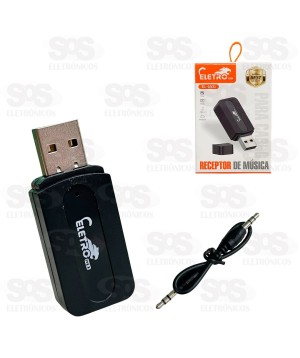 Receptor Para Músicas Bluetooth Eletromex EL-1831
