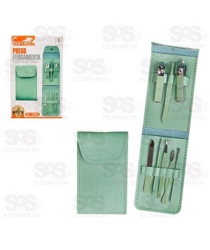 Kit Manicure Cortador De Unha 8 Peças Eletromex EL-1553