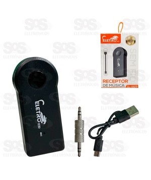 Receptor Para Músicas Bluetooth Eletromex EL-1829