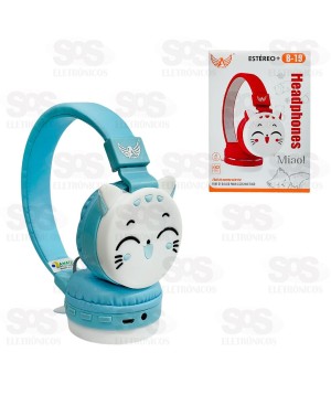 Fone De Ouvido Sem Fio Bluetooth Gatinho Altomex B-19