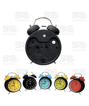 Relógio Retrô Analógico Color Altomex AL-2309