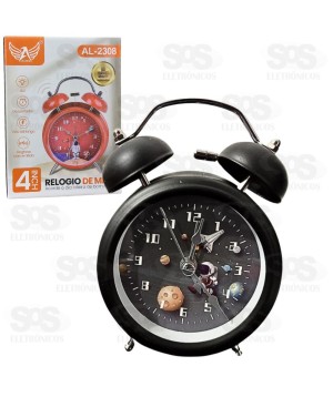 Relógio Retrô Analógico de Astronauta Altomex AL-2308