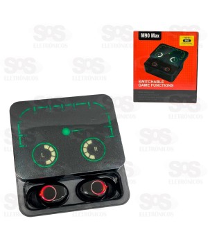 Fone De Ouvido Bluetooth Com Painel Altomex M90 Max