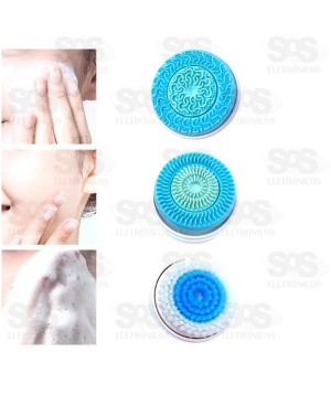 Escova De Limpeza Facial 3 Em 1 Altomex AK-2703
