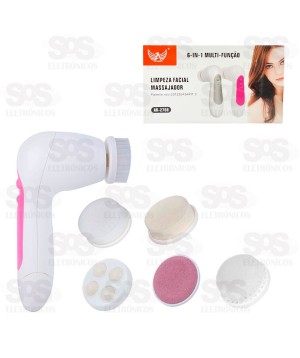 Massageador Facial 6 Em 1 Limpeza De Pele Altomex AK-2708