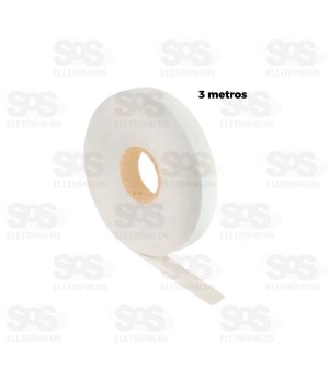 Fita Adesiva Dupla Face Branca 3 Metros TroyaTools TRY-0101