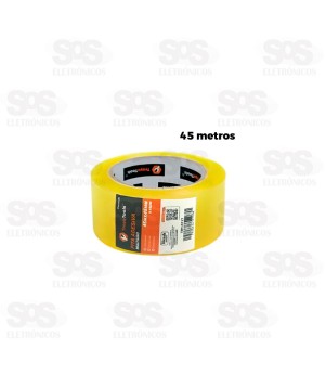 Fita Adesiva Transparente 45Mx45MM TroyaTools TRY-0117