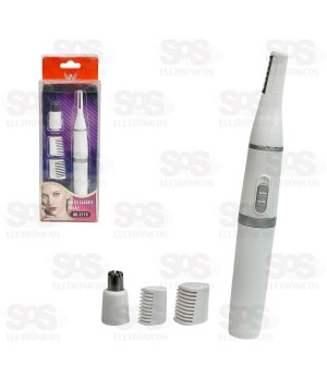 Caneta Aparadora De Pelos Elétrica 3 Acessórios Altomex AK-2713