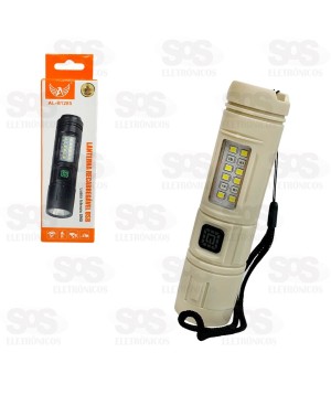 Lanterna LED Com Luz Lateral Recarregável Altomex AL-B1285