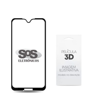 Película 3D Preta Xiaomi Redmi Note 13 Pro 5G Slim