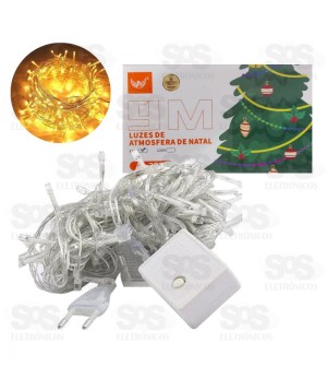 Pisca Pisca LED Branco Quente 9 Metros 110V Altomex AL3702