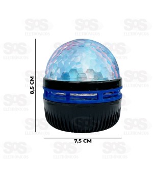 Luminária Abajur RGB Com Controle Remoto Altomex AL-L17