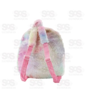 Mochila Infantil Sereias Pelúcia BBR Toys R3305