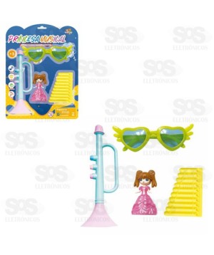 Conjunto Princesa Musical Toy King TK-AB4316