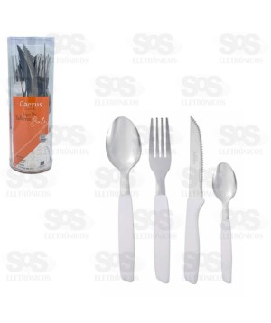 Jogo de Talheres Inox 16 Peças Caerus CRS-2670