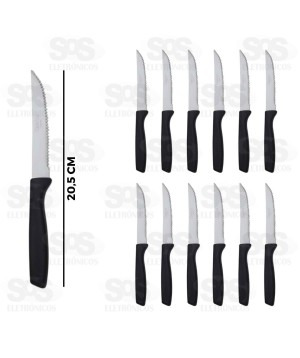 Kit Faca De Mesa Bali 12 Unidades CRS-2636