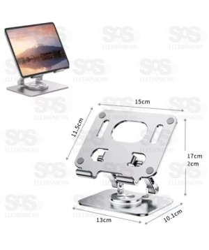 Suporte Giratório 360° De Alumínio B-Max BMG-58