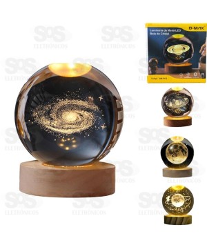 Luminária LED Bola de Cristal B-Max BM-F976