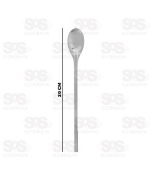 Colher Mexedor 20CM Aço Inox Top Útil TOP 0869A