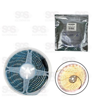 Fita De LED Branco Quente 5 Metros Maxbom 61-22B