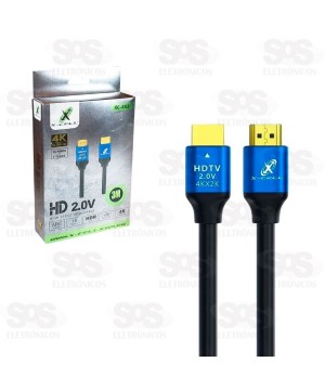 Cabo HDMI 4K 3 Metros X-Cell XC-4K3