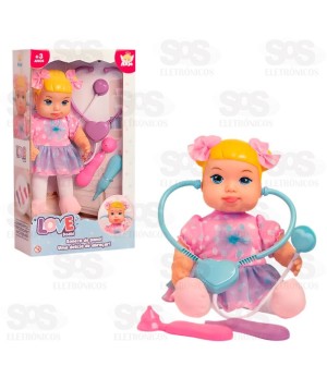 Boneca Love Dodói  Com Acessórios Em Vinil 2403