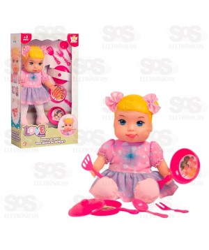 Boneca Love Cozinha Anjo Brinquedos 2404