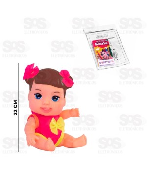 Boneca Holly Escolinha em Vinil Anjo 2338