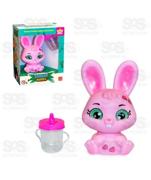 Safari Babies Coelhinho em Vinil Anjo 2431
