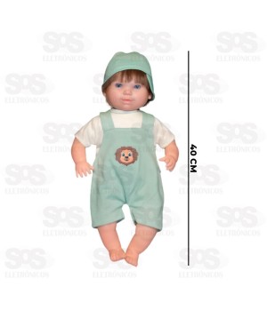 Boneco Baby Faz Xixi em Vinil Anjo 2430