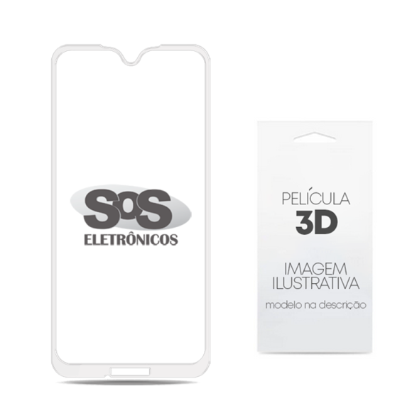 Película 3D Branca Iphone 7/8