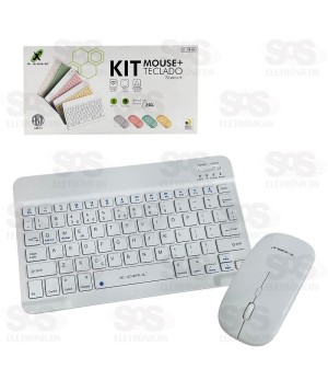 Kit Teclado Slim e Mouse Bluetooth X-Cell XC-CB-06