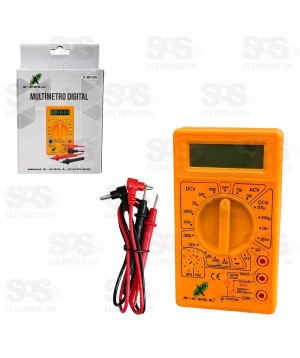 Multímetro Digital Com Cabo X-Cell XC-MD-830D