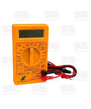 Multímetro Digital Com Cabo X-Cell XC-MD-830D