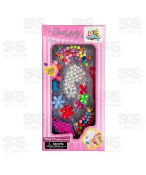Kit Miçanga Infantil 50 Peças Toy King TK-AB6497