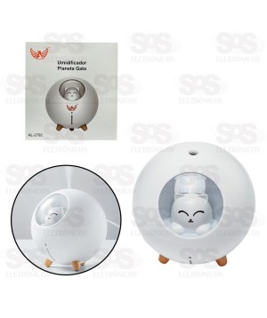 Umidificador De Ar Gato Astronauta 220ML Altomex AL-2792