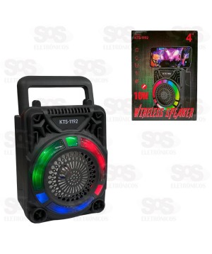 Caixa De Som 10W Com Suporte De Celular KTS-1192