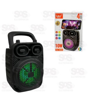 Caixa De Som 10W Com Suporte De Celular Altomex AL-3185