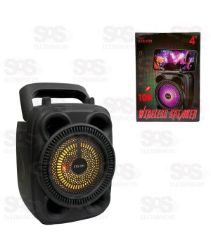 Caixa De Som 10W Com Suporte De Celular KTS-1191