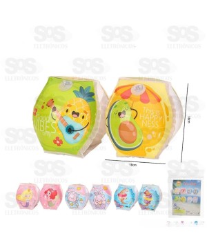 Boia Infantil De Braço Cores e Estampas Variadas Altomex AL3727