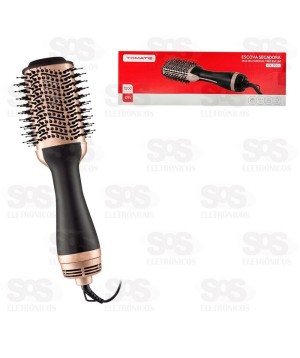  Escova Secadora De Cabelo 3 em 1 Tomate 127V  MSE-2900A