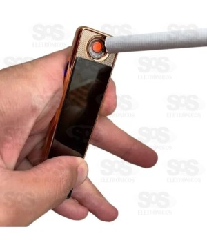 Isqueiro Elétrico Por Indução Recarregável Cores Variadas Luatek LH-050