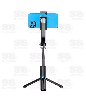 Bastão De Selfie Tripé Com Controle Remoto Tomate MZP-301