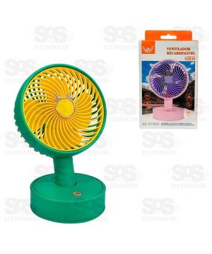 Ventilador Portátil Recarregável Altomex AL-F1901