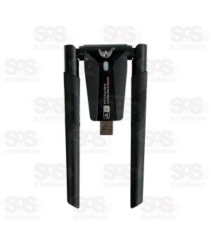 Antena Dupla Wireless USB 5GHz Altomex AC2600