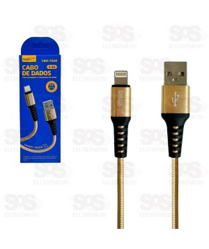 Cabo De Dados Iphone 3.4A 1 Metro Inova CBO-7508